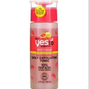 Yes To Grapefruit Daily Exfoliating Toner Liquid for Dull and Uneven the Skin, 4